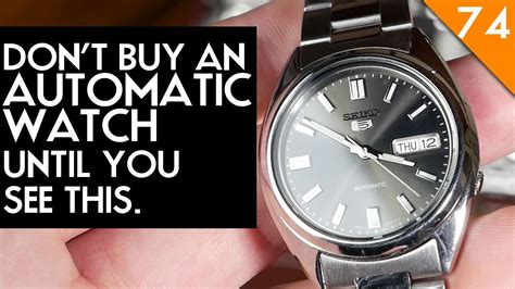 things to know before buying an automatic watch